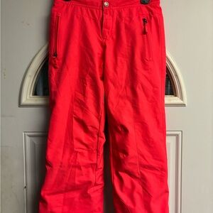 Obermeyer Bright Red Ski Pants